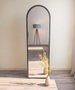 Hanah Home Espejo Ecológico Flotal-E Negro 160x50 cm MDF
